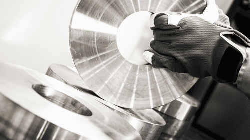 Steel material for machining process