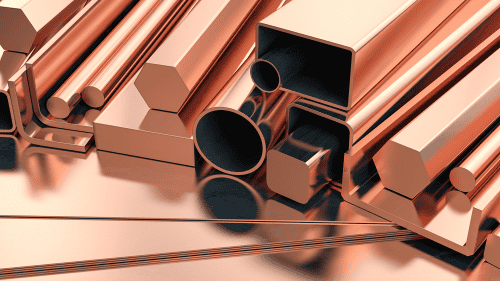 Brass and copper materials for precision machining