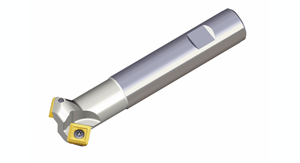 Chamfer milling cutter type designed for edge deburring and 45-degree bevel cutting