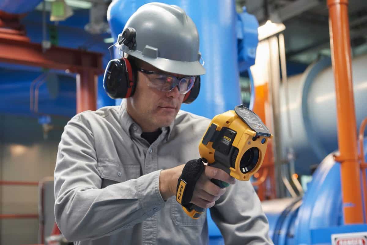 การใช้งานกล้อง Fluke Ti480 PRO ในโรงงานอุตสาหกรรม