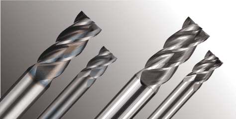 Solid end milling cutter types