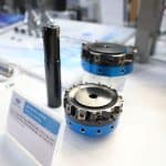 Worldia PCD face milling cutters displayed by Factory Max at InterMold Thailand 2025