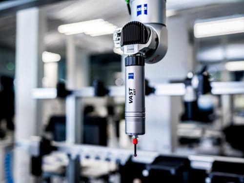 หัววัดแบบสัมผัส VAST XXT ของ ZEISS สำหรับเครื่อง CMM