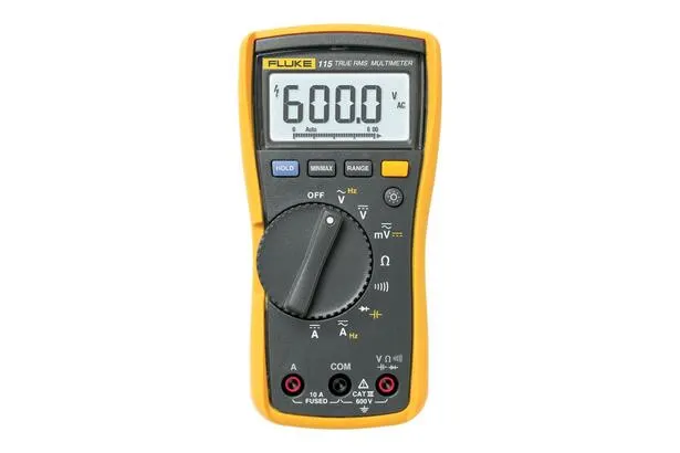 Fluke 115 มัลติมิเตอร์อเนกประสงค์สำหรับช่างอิเล็กทรอนิกส์และงานบริการภาคสนาม
