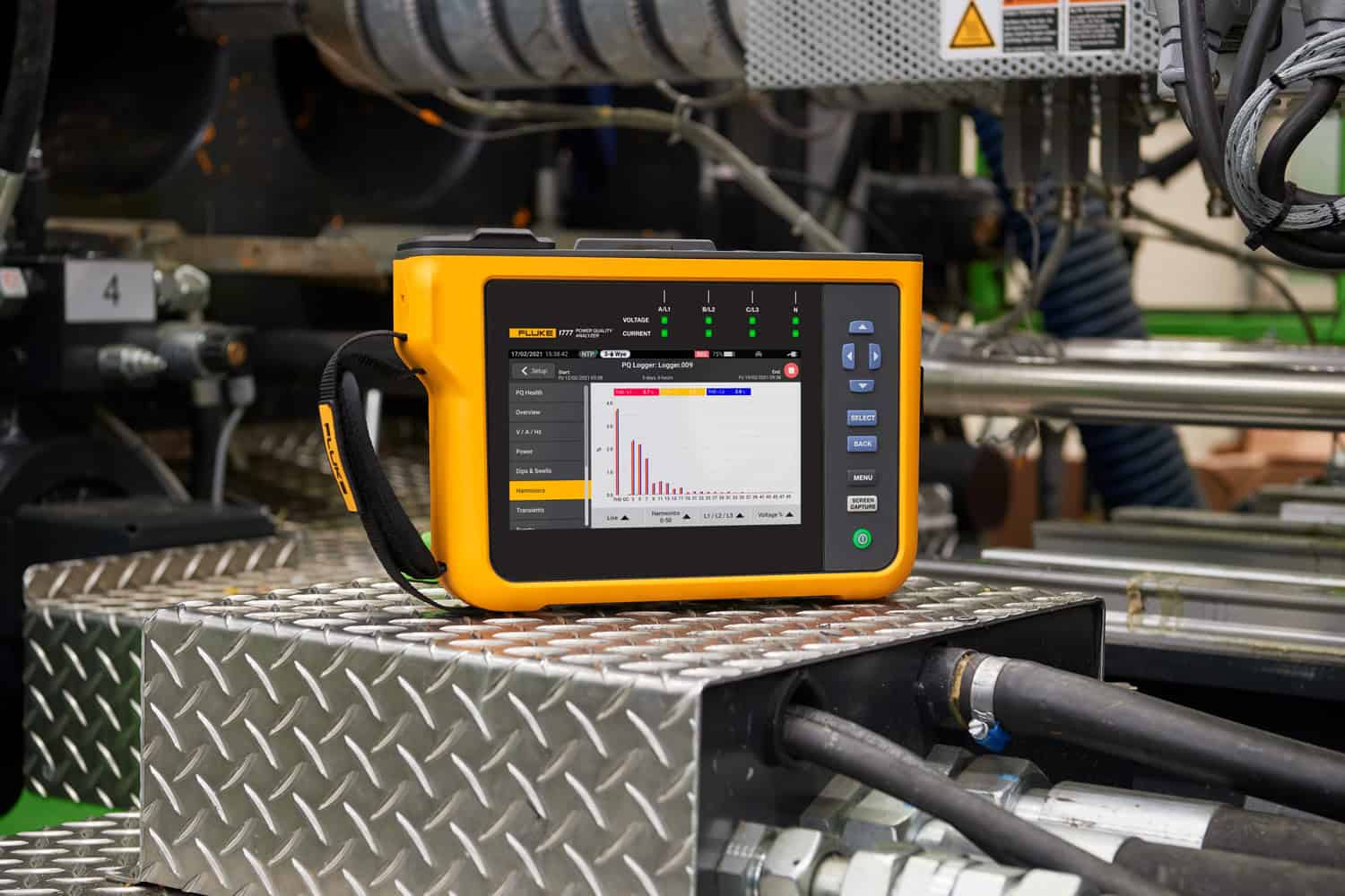 เครื่อง Fluke 1777 Power Quality Analyzer พร้อมใช้งาน