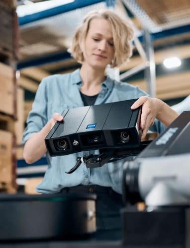 ความสามารถในการเปลี่ยนเซนเซอร์ของ ZEISS Scanport ตามแนวคิด Modular Flexibility