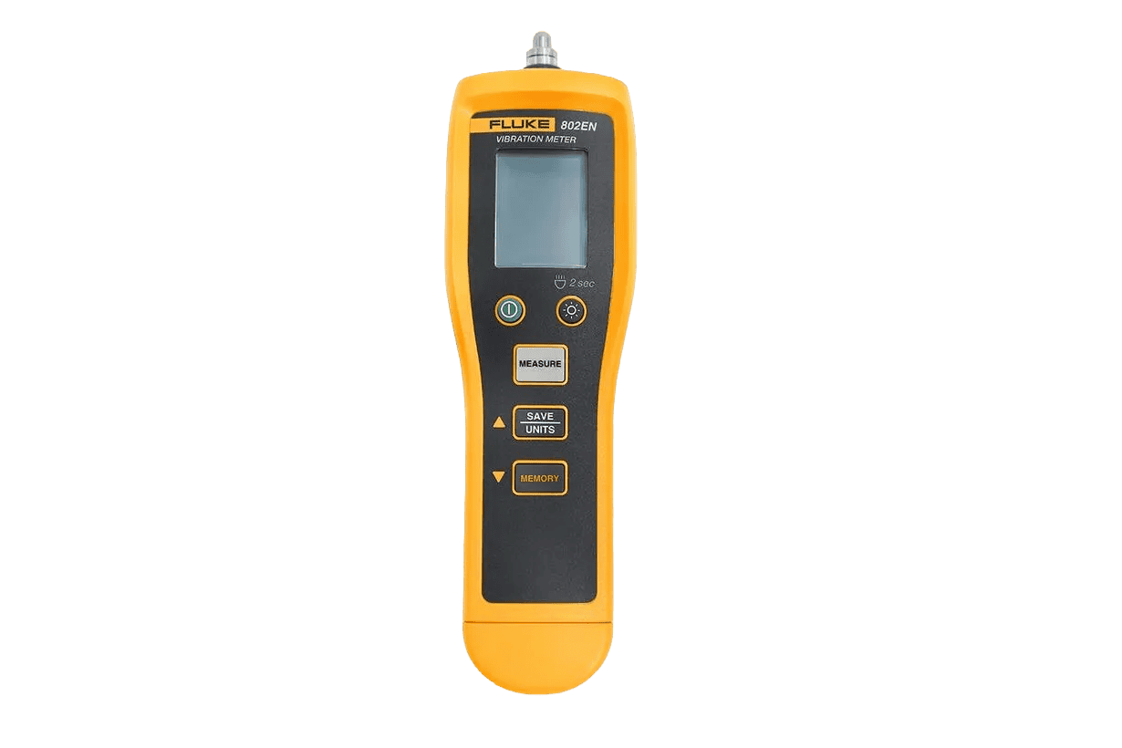 เครื่องวัดความสั่นสะเทือน Fluke 802EN สำหรับตรวจสอบสุขภาพเครื่องจักรตามมาตรฐาน ISO