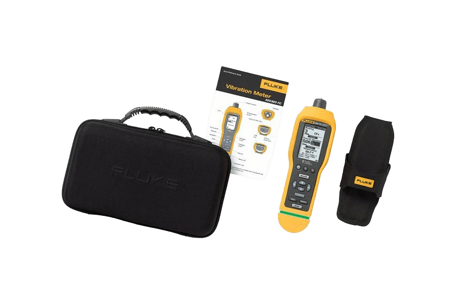 ชุดเครื่องวัดความสั่นสะเทือน Fluke 805 FC พร้อมกระเป๋า สำหรับตรวจเช็กสภาพตลับลูกปืนและบันทึกแนวโน้มข้อมูล