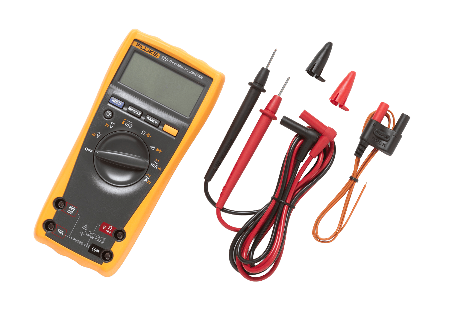 Fluke 179 ดิจิตอลมัลติมิเตอร์รุ่นท็อป วัดอุณหภูมิได้ แม่นยำสูง มาตรฐานอุตสาหกรรมสำหรับช่างมืออาชีพ