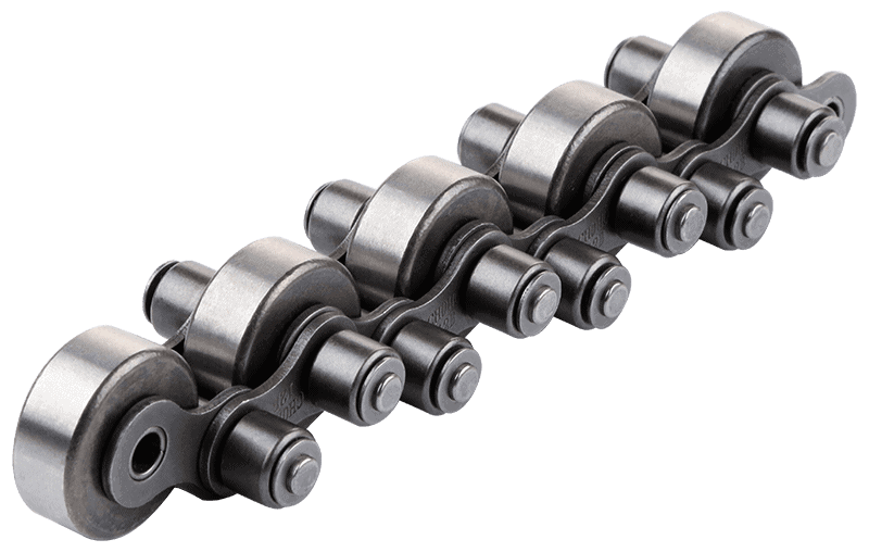 Large Roller Conveyor Chain Detail - Factory Max