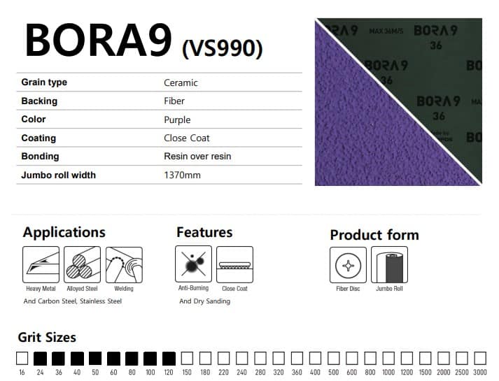DEERFOS  BORA 9 (VS990) Product Information