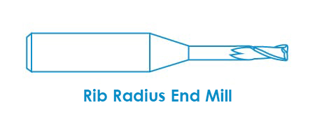 Rib Radius End Mill