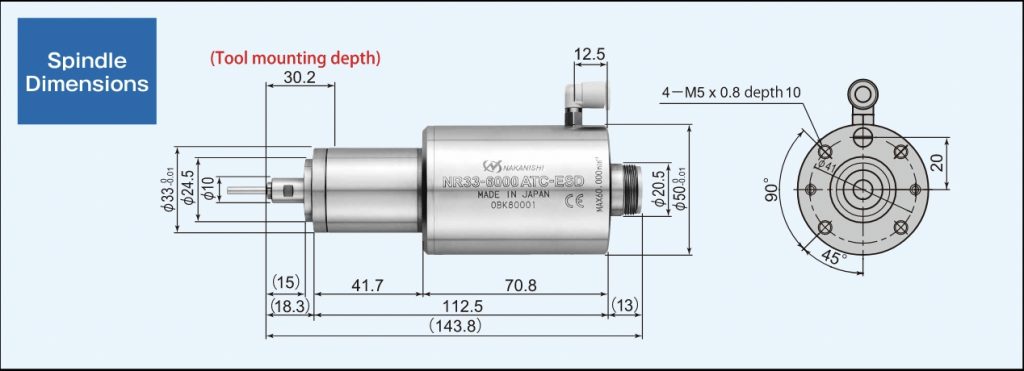 NR33-6000 ATC-ESD Dimensions
