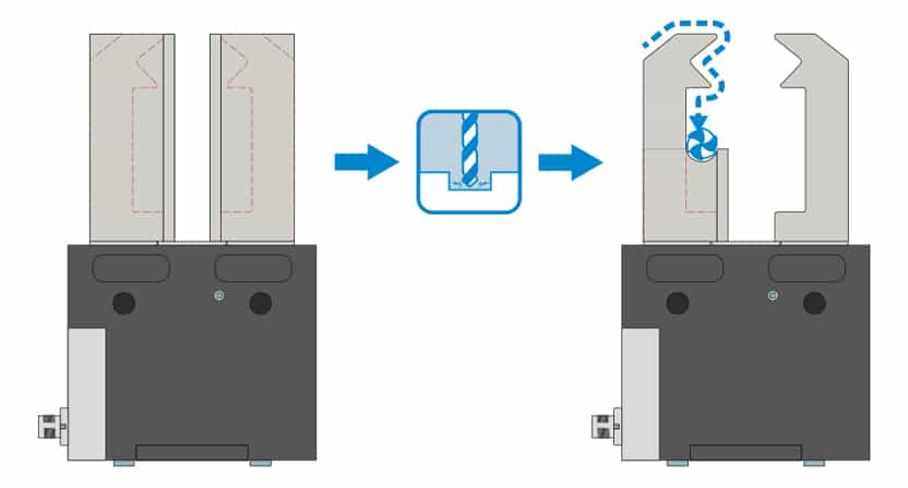 Adjustment jaws EB5000