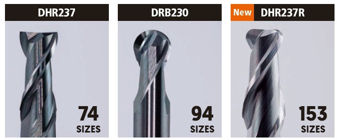 End Mill for Copper Electrode